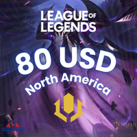 LOL 80 USD Riot Acces NA
