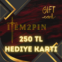 İtem2pin 250 TL Hediye Kartı
