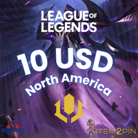 LOL 10 USD Riot Acces NA