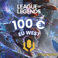 LOL 100 EUR Riot Cash - EU West