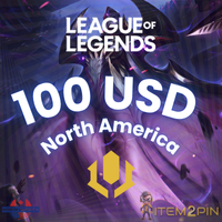 LOL 100 USD Riot Acces NA