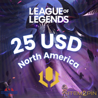 LOL 25 USD Riot Acces NA
