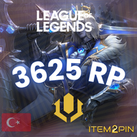LOL 3.625 RP -  850 TL Riot Cash