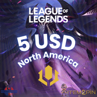 LOL 5 USD Riot Acces NA