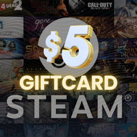  Steam Wallet Card 5 USD  